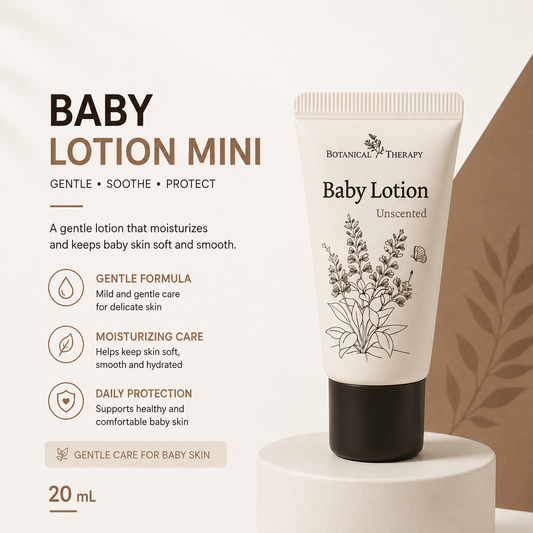 Botanical Therapy Baby Lotion 20mL | Gentle to Baby Skin