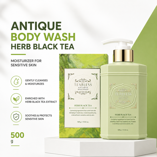 Teabless Green Tangerine Yuja Kombu Tea Perfume Shampoo 500g | Moisturizer Dry Scalp