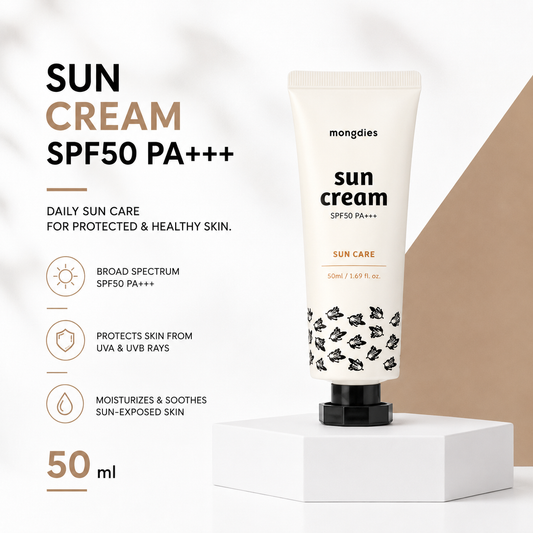 mongdies Excellent Sun Cream SPF30 PA+++ 60g | Gentle Sunscreen Cream